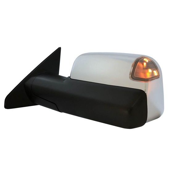 DODGE TRUCKS & VANS DODGE/PU (R1500) DOOR MIRROR LEFT (Driver Side) PWR/HTD/SIGNAL/PUDDLE/MEMORY (WO/BSD)(CHROME)(W/TOW PKG) OEM#68276477AE 2019-2022 PL#CH1320460
