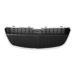 CHEVROLET SPARK GRILLE LOWER CHR/BLK( LS/1LT)(WO/FOG) OEM#95078756 2013-2015 PL#GM1200656