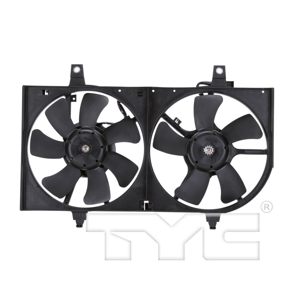 NISSAN SENTRA RADIATOR & A/C FAN ASSY (W/AC)(1.8 2000-2001/2.0L)(DUAL FAN) OEM#214816M100 2000-2006 PL#NI3115102