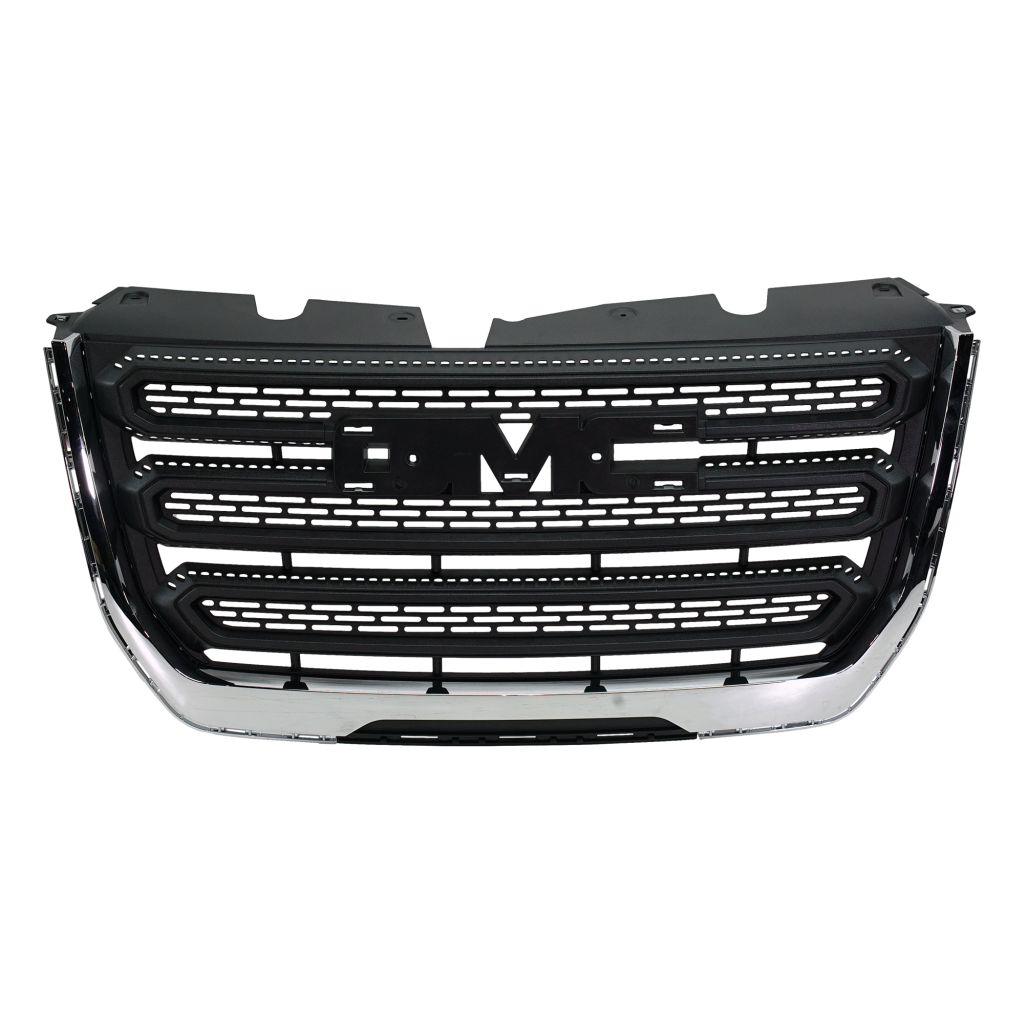GM TRUCKS & VANS TERRAIN /TERRAIN DENALI (GMC) GRILLE MAT-BLACK (W/CHROME FRAME)(SL/SLE)**CAPA** OEM#23379208 2016-2017 PL#GM1200723C