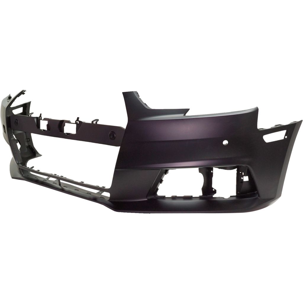 AUDI A4 SEDAN FRONT BUMPER COVER PRIMED (WO/WASHER)(W/2 SENSOR)(WO/S-LINE) OEM#8W0807065NGRU 2017-2018 PL#AU1000236