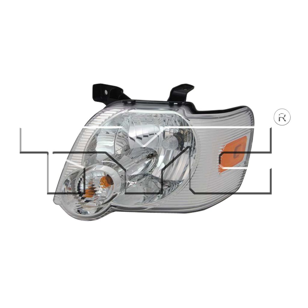 FORD TRUCKS & VANS EXPLORER SPORT TRAC (PICKUP) HEAD LAMP ASSY LEFT (Driver Side) (W/CLEAR LENS)**CAPA** OEM#6L2Z13008BA 2007-2010 PL#FO2502220C