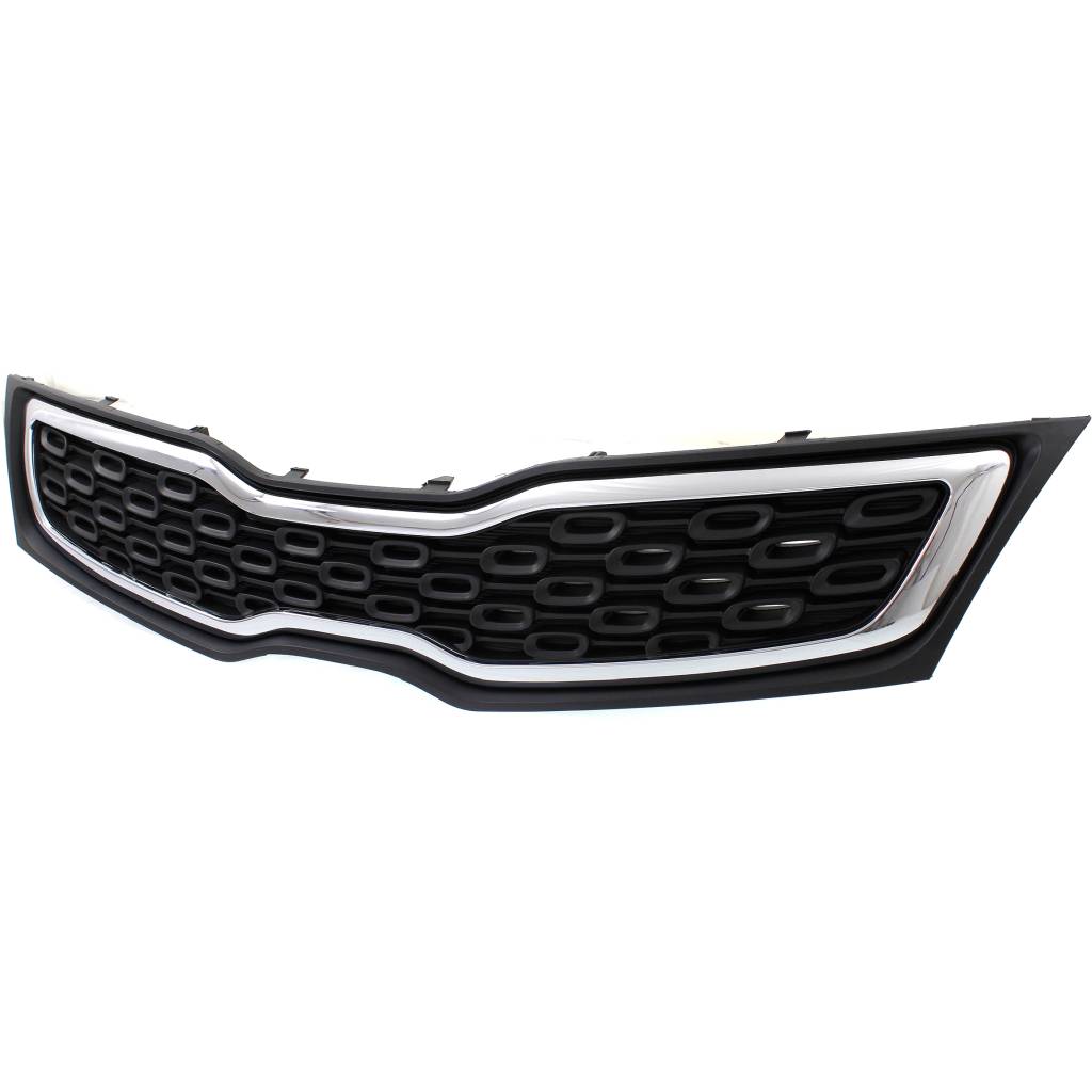 KIA RIO SEDAN GRILLE CHR/BLK OEM#863501W010 2012-2015 PL#KI1200151
