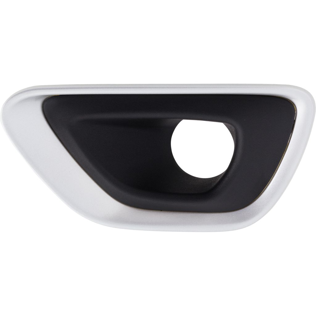 JEEP GRAND CHEROKEE FOG LAMP BEZEL LEFT (Driver Side) SILVER (LAREDO/LTD/OVERLAND) OEM#5RK91LS1AA 2014-2016 PL#CH1038195