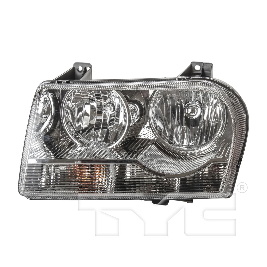 CHRYSLER 300 HEAD LAMP ASSEMBLY LEFT (Driver Side) 2.7/3.5L (HALOGEN)(WO/PROJECTOR) OEM#4805757AH 2005-2007 PL#CH2518111