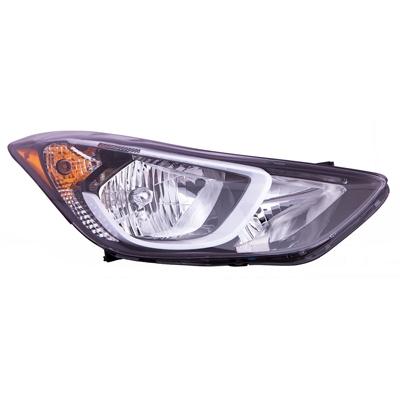 HYUNDAI ELANTRA SEDAN HEAD LAMP ASSY RIGHT (Passenger Side) (WO/LED) OEM#921023X280 2014-2016 PL#HY2503189