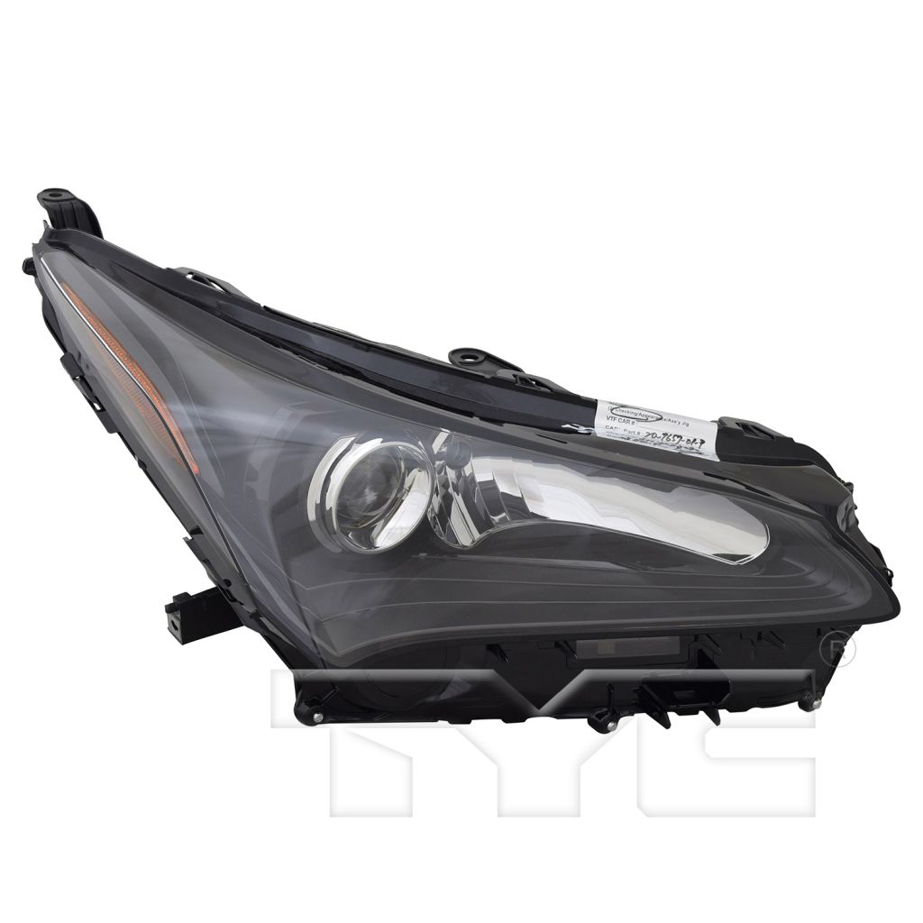 LEXUS NX 300h HEAD LAMP ASSEMBLY RIGHT (Passenger Side) (HALGEN/LED)**CAPA** OEM#8114078030 2015-2017 PL#LX2519143C