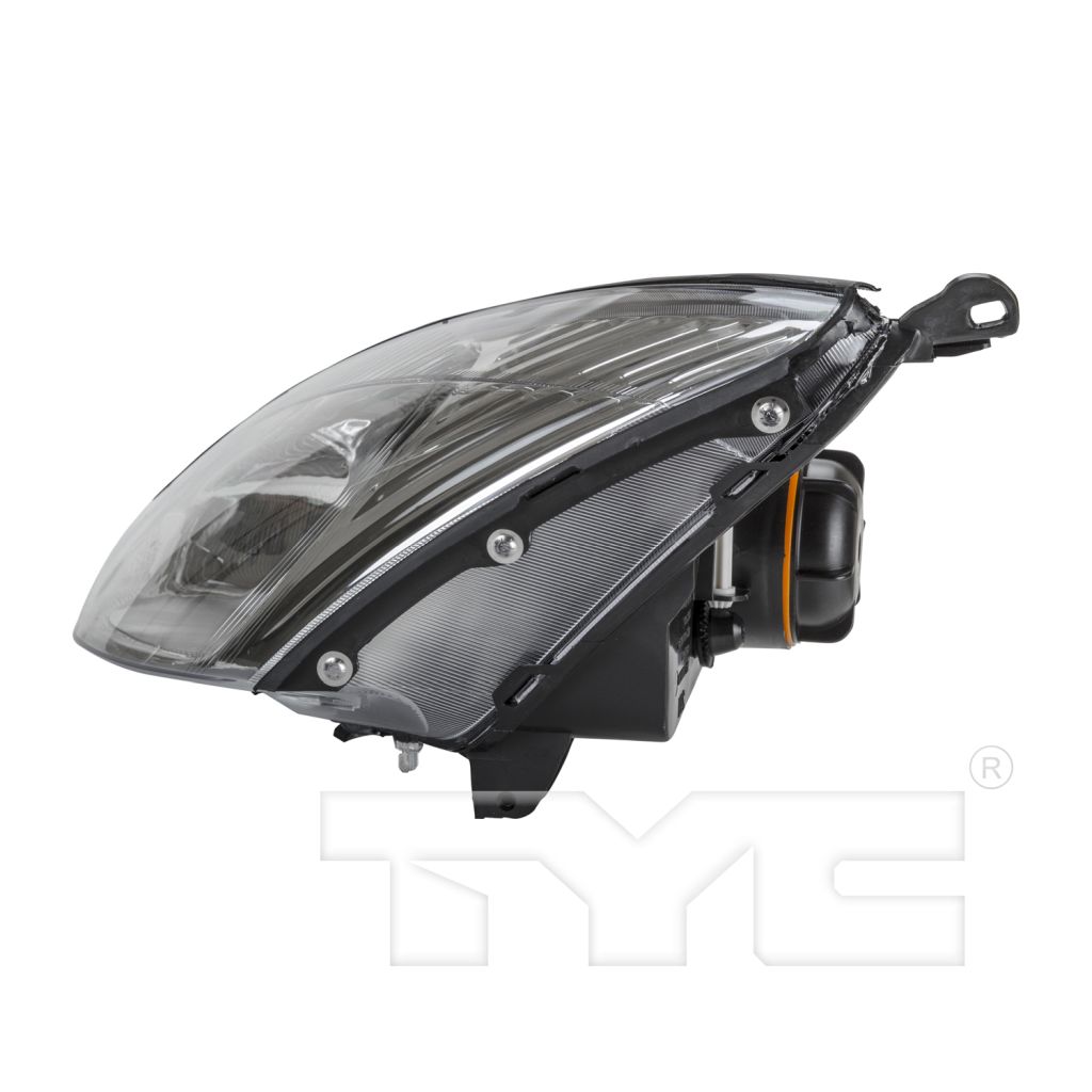 FORD FOCUS HEAD LAMP ASSY LEFT (Driver Side) (W/O HID & SVT)(CHROME BEZEL) OEM#3S4Z13008CD 2000-2002 PL#FO2502171