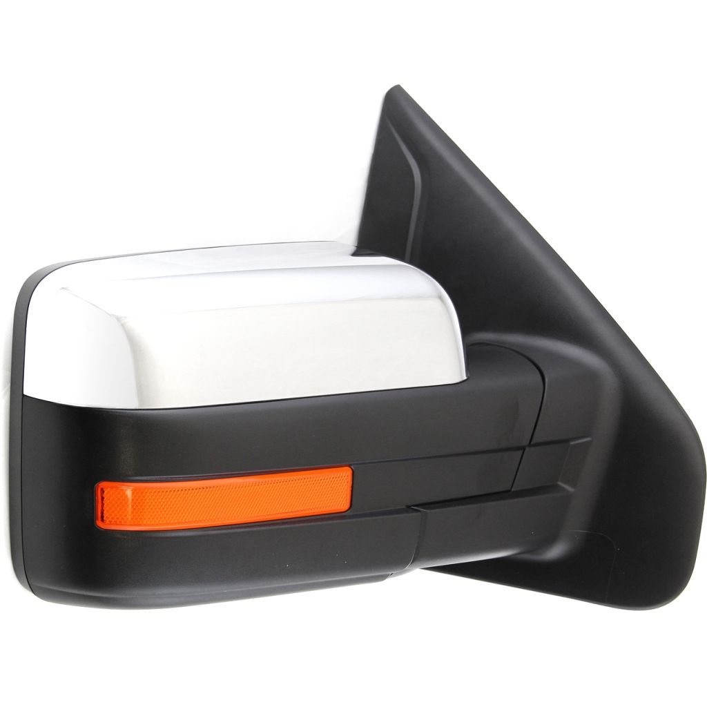 FORD TRUCKS & VANS FORD/PU (F150)(EXC SVT RAPTOR) DOOR MIRROR RIGHT (Passenger Side) PWR/HTD/SIGNAL/PUDDLE/MEMORY/PWR-FOLD (CHR)(SINGLE ARM) OEM#9L3Z17682EB 2009-2014 PL#FO1321411