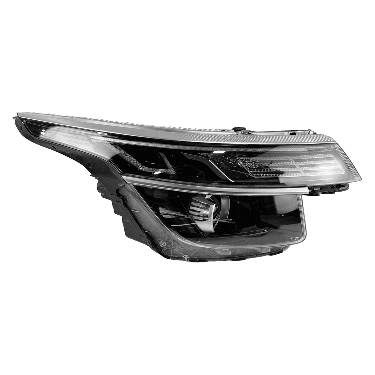 KIA SELTOS HEAD LAMP ASSY RIGHT (Passenger Side) (HALOGEN)(W/LED DRL)(EXC LX MDL) OEM#92102Q5130 2021-2023 PL#KI2503247