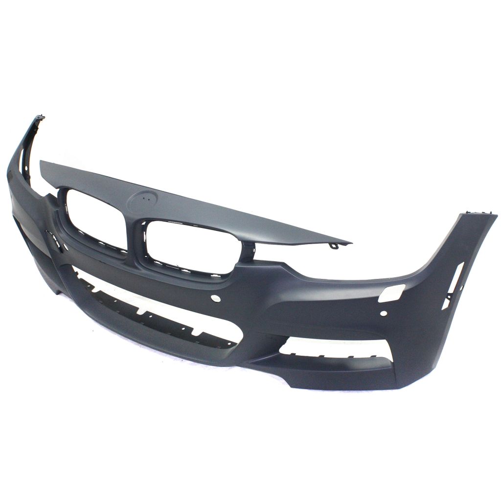 BMW BMW 3 (SEDAN) HYBRID FRONT B COVER PRIMED (W/ MOLDING HOLE)W/ WASH W/ PK SNSR WO/PK ASSIST W/ CAMERA( M SPORT) OEM#51118067960 2016-2018 PL#BM1000288
