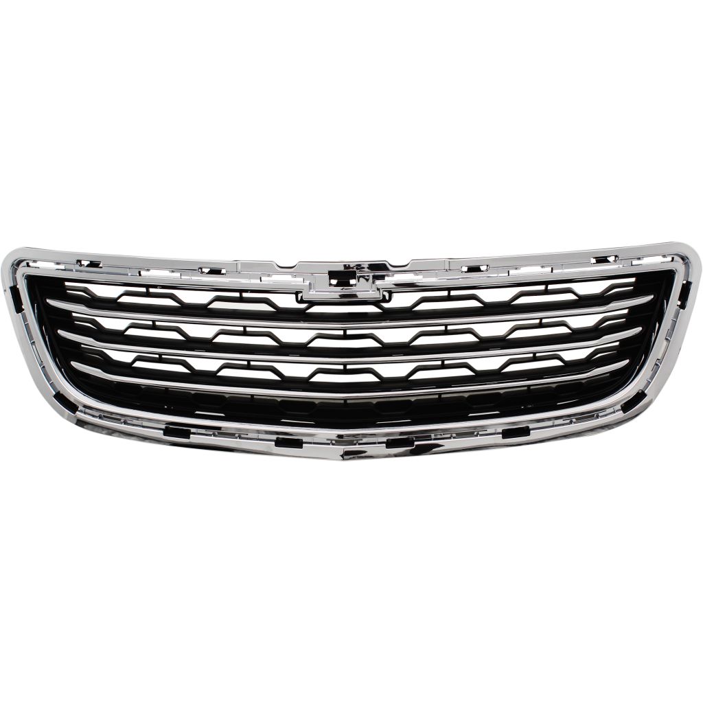 GM TRUCKS & VANS TRAX GRILLE LOWER CHROME FRAME /BLK W/CHR MOLDING INNER**CAPA** OEM#94560931 2015-2016 PL#GM1200727C
