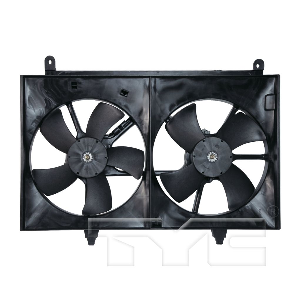 INFINITI FX35/FX45 RADIATOR & A/C FAN ASSEMBLY (3.5L)(DUAL FAN)(WO/ HARNESS) OEM#21481CL80A 2003-2008 PL#IN3115104