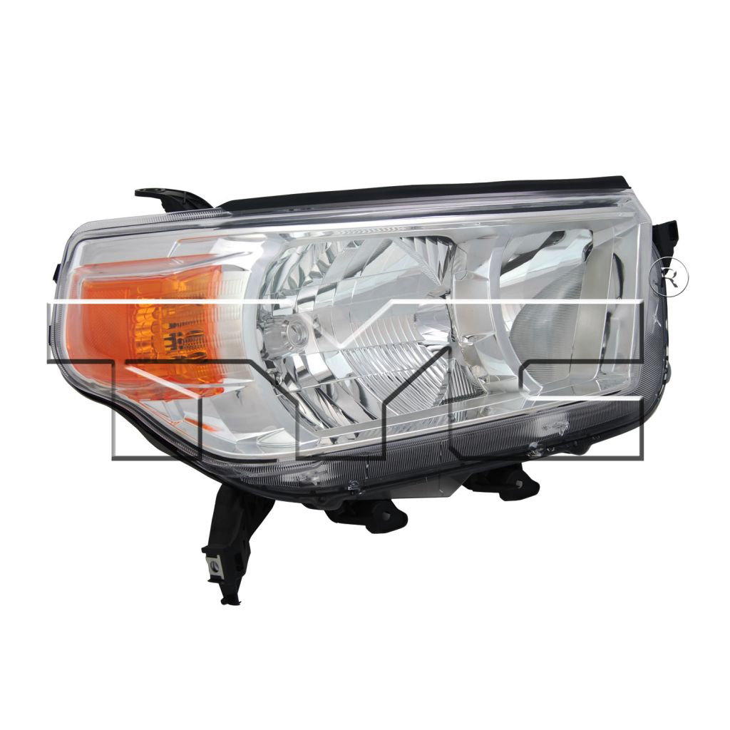 TOYOTA 4RUNNER HEAD LAMP UNIT RIGHT (Passenger Side) CHROME BEZEL OEM#8113035520 2010-2013 PL#TO2519127