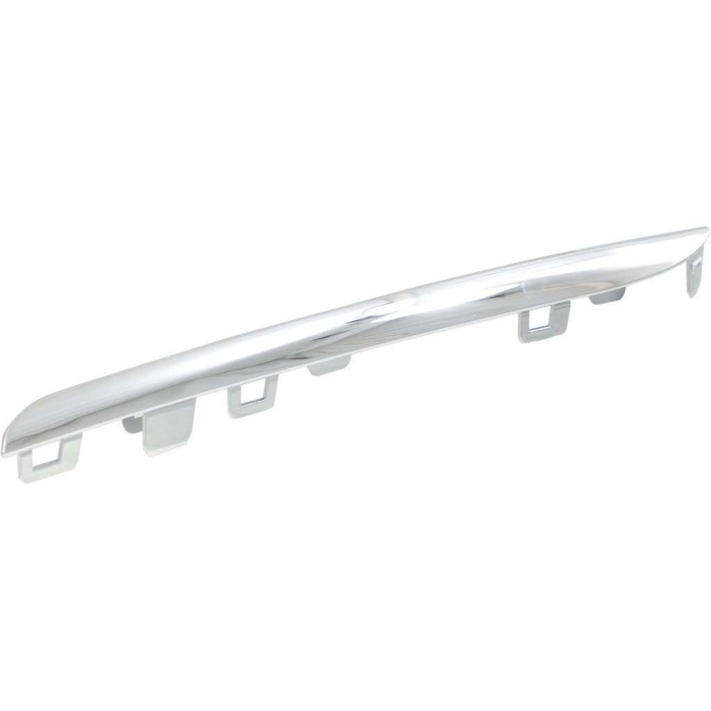 MERCEDES-BENZ C-CLASS SEDAN GRILLE MOLDING INSERT UPPER LEFT (Driver Side) CHROME (C300 EXC W/LUXUARY PKG)(C400) **CAPA** OEM#2058880173 2015-2018 PL#MB1212103C