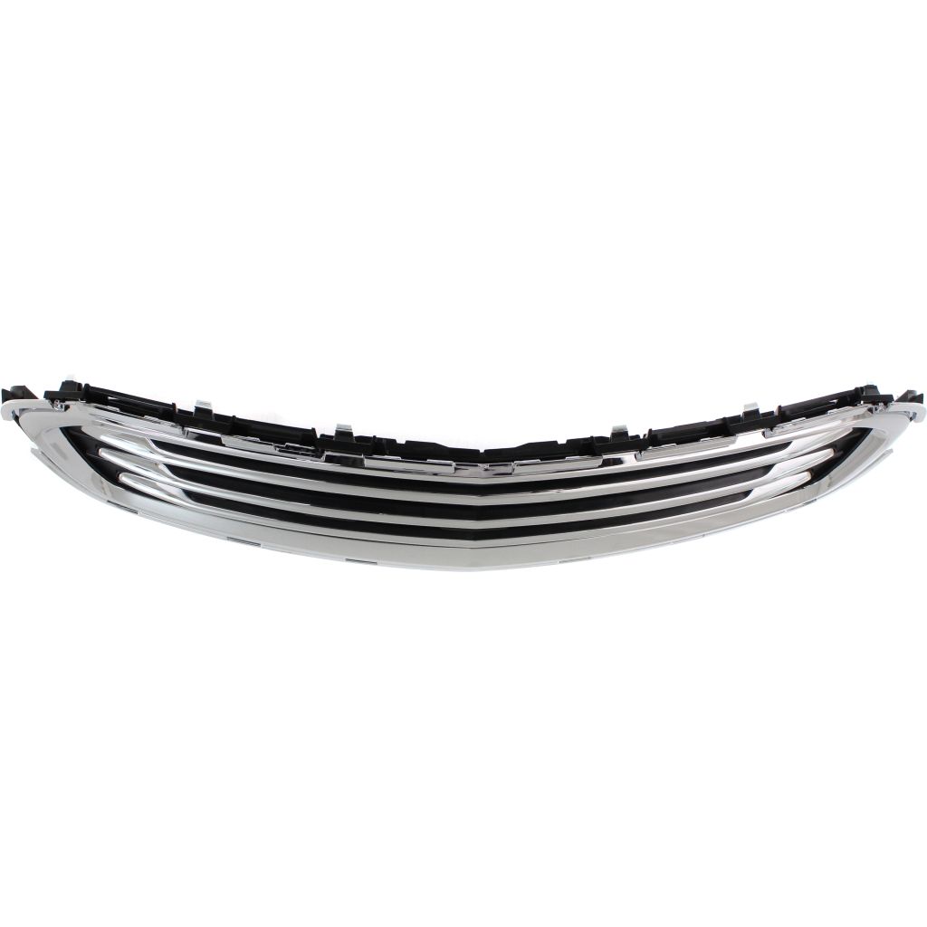 CHEVROLET CRUZE / CRUZE LIMITED GRILLE LOWER ASSEMBLY GRAY W/CHR MLDG; W/CHR FRAME(LTZ) OEM#95433926 2015-2016 PL#GM1200729