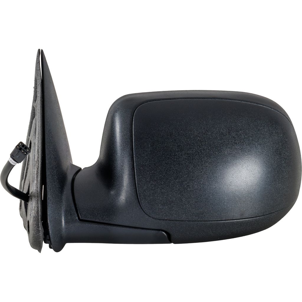 GM TRUCKS & VANS AVALANCHE DOOR MIRROR LEFT (Driver Side) PWR/HTD (W/O LAMP)(TXT-BLACK CVR) OEM#GM1320250 2002 PL#GM1320250