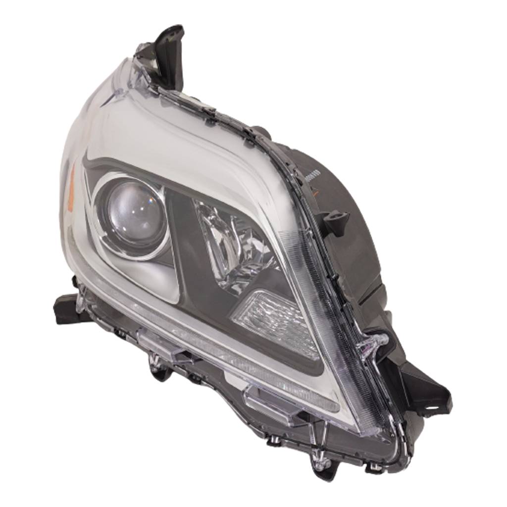 TOYOTA SIENNA HEAD LAMP UNIT RIGHT (Passenger Side) (HID)(W/CHROME BEZEL) OEM#8114508070 2015-2020 PL#TO2519154