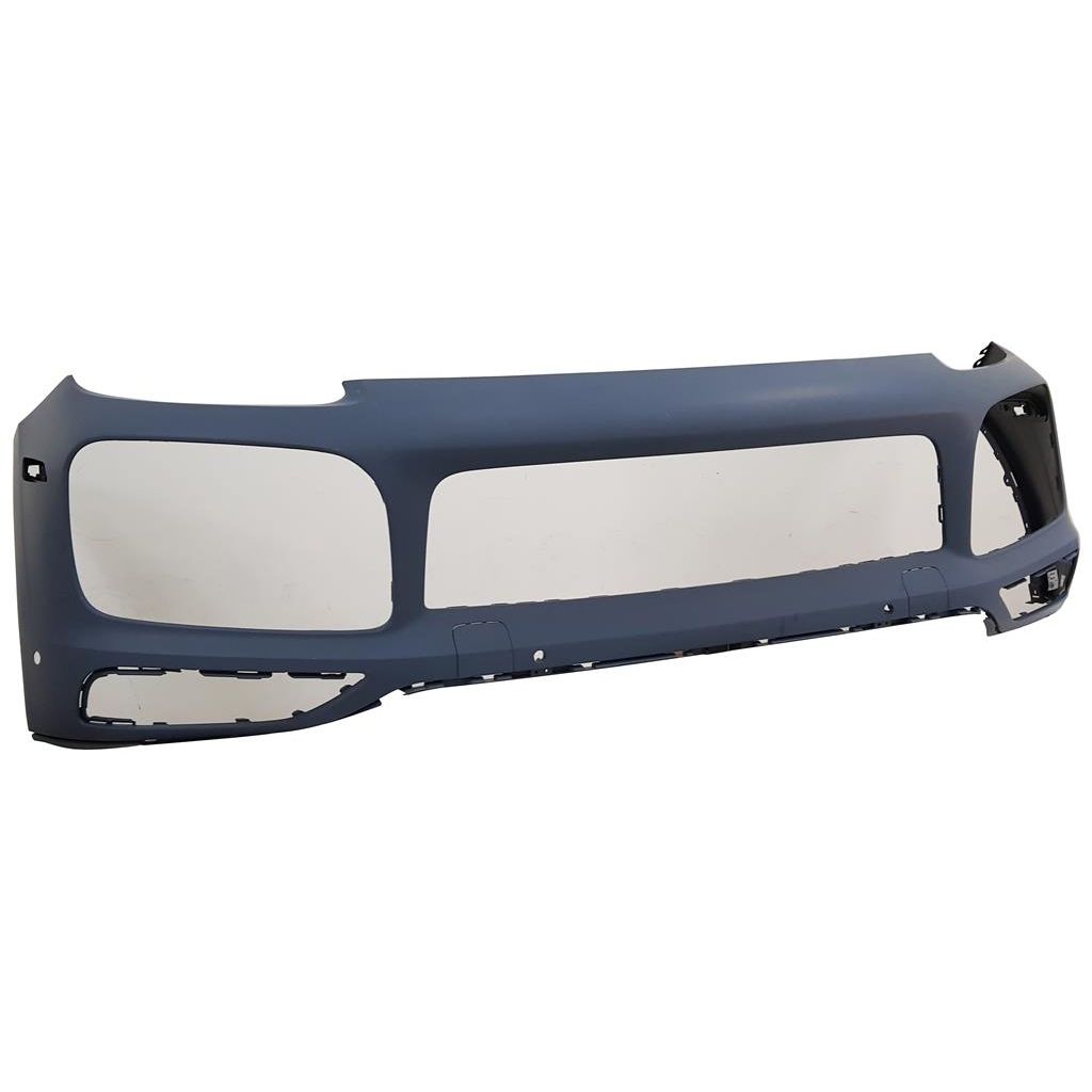 PORSCHE CAYENNE FRONT BUMPER COVER PRIMED (W/PARALLEL PK ASSIST)(BASE/S W/SPORT DESIGN)(GTS) OEM#9Y0807217SG2X 2019-2023 PL#PO1000233
