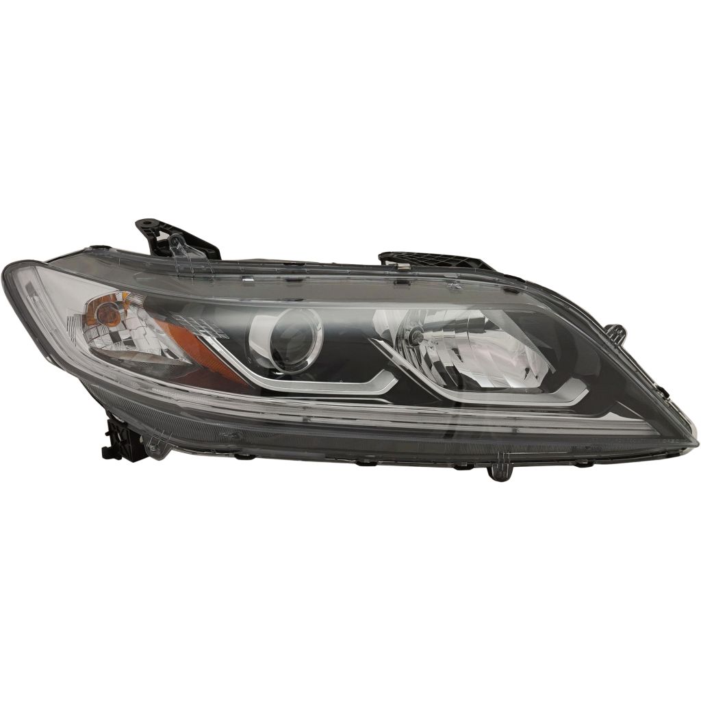 HONDA ACCORD COUPE HEAD LAMP ASSY RIGHT (Passenger Side) (HALOGEN)(LX-S) OEM#33100T3LA21 2016-2017 PL#HO2503179