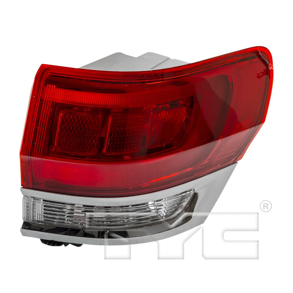 JEEP GRAND CHEROKEE TAIL LAMP ASSEMBLY RIGHT (Passenger Side) CHROME INSERT **CAPA** OEM#68110016AF 2014-2021 PL#CH2805106C