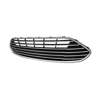 FORD C-MAX HYBRID/ENERGI FRONT BUMPER GRILLE UPPER (CHROME/BLACK) OEM#DM5Z17K945BA 2013-2017 PL#FO1036160