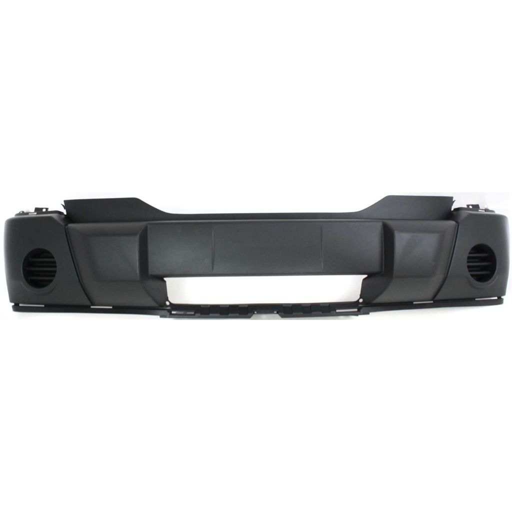 DODGE TRUCKS & VANS NITRO FRONT BUMPER COVER TEXTURED BLACK W/O FOG OEM#1FU08CD7AA 2007-2009 PL#CH1000886