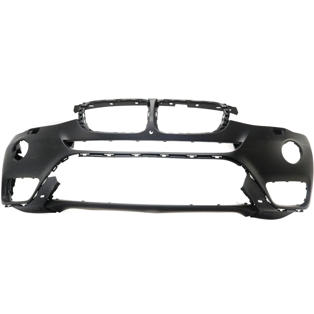 BMW BMW X3 FRONT BUMPER COVER PRM(W/LED FOG)(W/SENSOR)(W/CAMERA)(WO/M PKG) OEM#51117389903 2015-2017 PL#BM1000354
