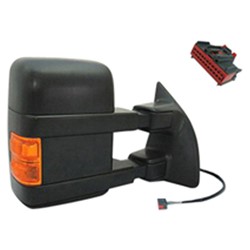 FORD TRUCKS & VANS FORD/PU (F250/350/450/550) Super Duty DOOR MIRROR RIGHT (Passenger Side) PWR/HTD (W/O MEMORY)(TELESCOPING)(W/SIGNAL) OEM#9C3Z17682BA 2009-2010 PL#FO1321342