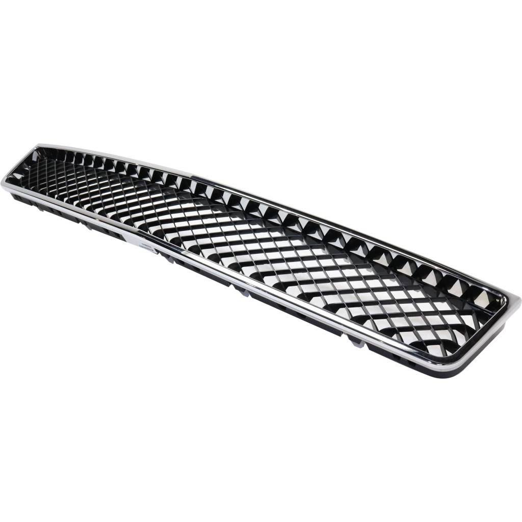 GM TRUCKS & VANS SUBURBAN (CHEVY) GRILLE LOWER CHROME FRAME/BLK MESH OEM#15835084 2007-2014 PL#GM1200553