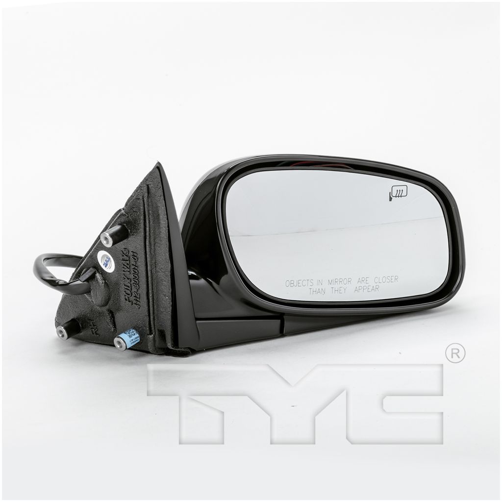 LINCOLN TOWN CAR DOOR MIRROR RIGHT (Passenger Side) POWER/HEATED (W/MEMORY)(NO DIMMER(FM 2-9-04)(SINGLE OVAL SOCKET OEM#4W1Z17682BAB 2004-2008 PL#FO1321258