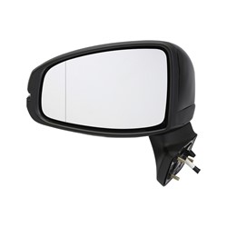 HONDA FIT DOOR MIRROR LEFT (Driver Side) PWR/HTD/SIGNAL (EX-L MDL)(PTM) OEM#76258T5RA11-PFM 2015-2018 PL#HO1320333