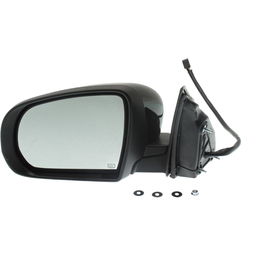 JEEP CHEROKEE DOOR MIRROR LEFT (Driver Side) PWR/HTD/SIGNAL/PUDDL (WO/BSD/MEMORY)(MAN-FOLD)(PTM CVR) OEM#1VF39TZZAD 2014-2018 PL#CH1320379