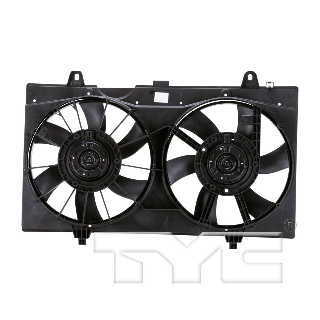 NISSAN(DATSUN) SENTRA RADIATOR & A/C FAN ASSEMBLY (2.0L)(EXC SR)(DUAL FAN) OEM#21481ET000 2007-2012 PL#NI3117101