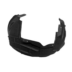 AUDI S6 SEDAN FENDER LINER RIGHT (Passenger Side) **CAPA** OEM#4F0821134P 2007-2011 PL#AU1249131C