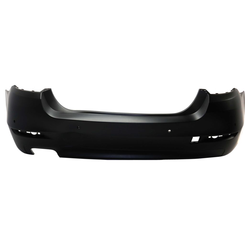 BMW BMW 5 SERIES (SEDAN) REAR BUMPER COVER PRIMED (W/SENSOR)(528i STANDARD WO/M PKG) OEM#51127332764 2014-2016 PL#BM1100322