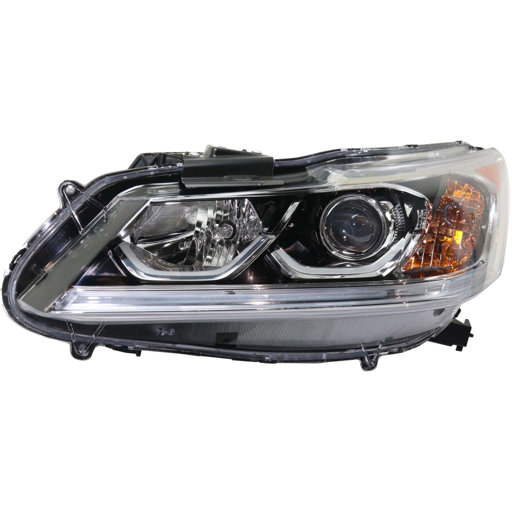 HONDA ACCORD HYBRID HEAD LAMP ASSY LEFT (Driver Side) (HALOGEN) OEM#33150T2AA91 2017 PL#HO2502177
