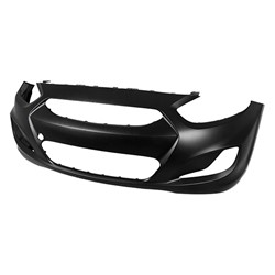 HYUNDAI ACCENT SEDAN FRONT BUMPER COVER PRIMED OEM#865111R010 2014-2017 PL#HY1000201