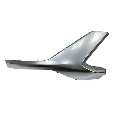 HYUNDAI SANTA FE FRONT BUMPER MLDG LOWER RIGHT (Passenger Side) SATIN-CHROME OEM#86579S2600 2021-2023 PL#HY1047122