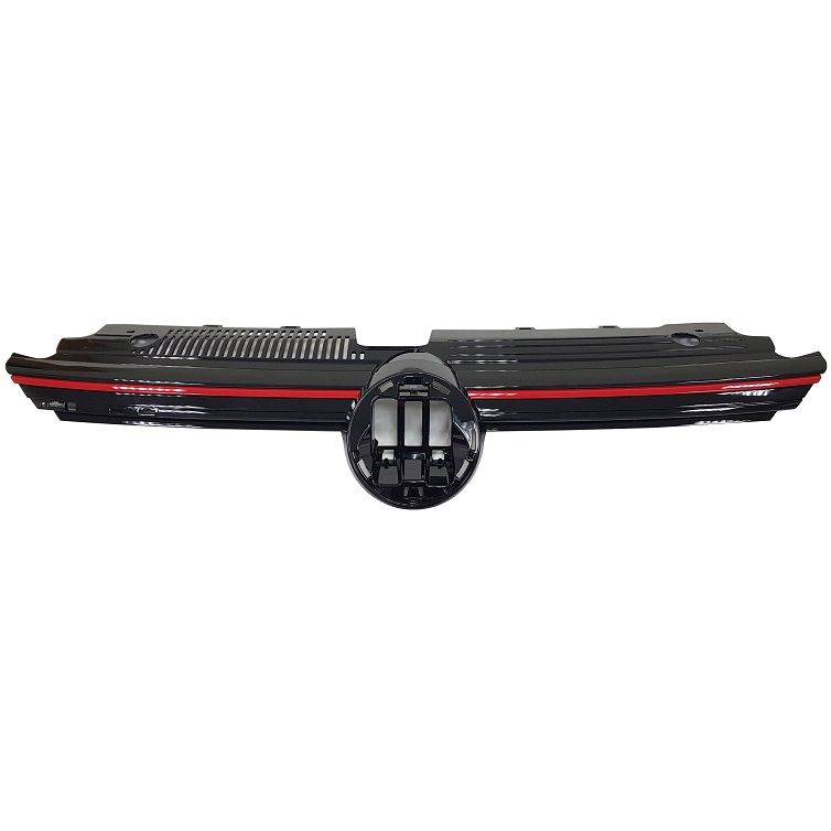 VOLKSWAGEN GTI GRILLE BLACK (WO/LIGHT BAR)(BASE/S) OEM#5H0853651AE041 2022-2023 PL#VW1200187
