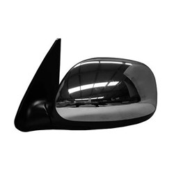 TOYOTA TUNDRA DOOR MIRROR LEFT (Driver Side) PWR/HTD (CHROME)(Double Cab) OEM#879400C150 2003-2006 PL#TO1320227