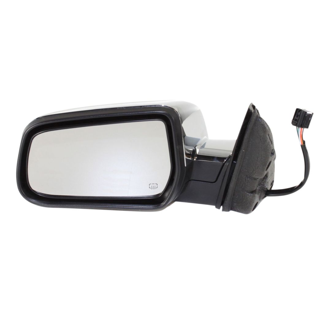 GM TRUCKS & VANS TERRAIN /TERRAIN DENALI (GMC) DOOR MIRROR LEFT (Driver Side) PWR/HTD/MEMORY (CHROME CVR)(WO/BLIND SPOT GLASS) OEM#20858712 2010-2011 PL#GM1320393