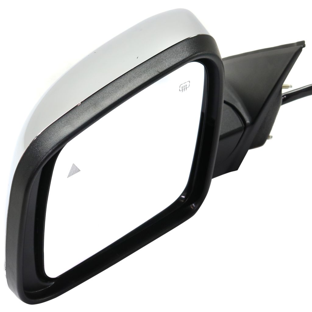 JEEPVEHICLE GRAND CHEROKEE / GRAND CHEROKEE WK DOOR MIRROR LEFT (Driver Side) PWR/HTD/SIGNAL/PUDDLE/MEMORY/P-FOLD (CHROME CVR)(W/BSD)(WO/AUTO DIM) OEM#68236933AB-PFM 2014-2021 PL#CH1320416