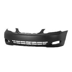 TOYOTA COROLLA/SEDAN FRONT BUMPER COVER PRIMED (CE/LE MODEL)(W/O Spoiler Hole)**CAPA** OEM#521190Z938 2005-2008 PL#TO1000297C
