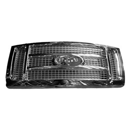 FORD TRUCKS & VANS FORD/PU F150 (EXC SVT RAPTOR) GRILLE PTD-GOLD W/CHROME MLDG (KING RANCH) OEM#9L3Z8200FB 2009-2014 PL#FO1200522