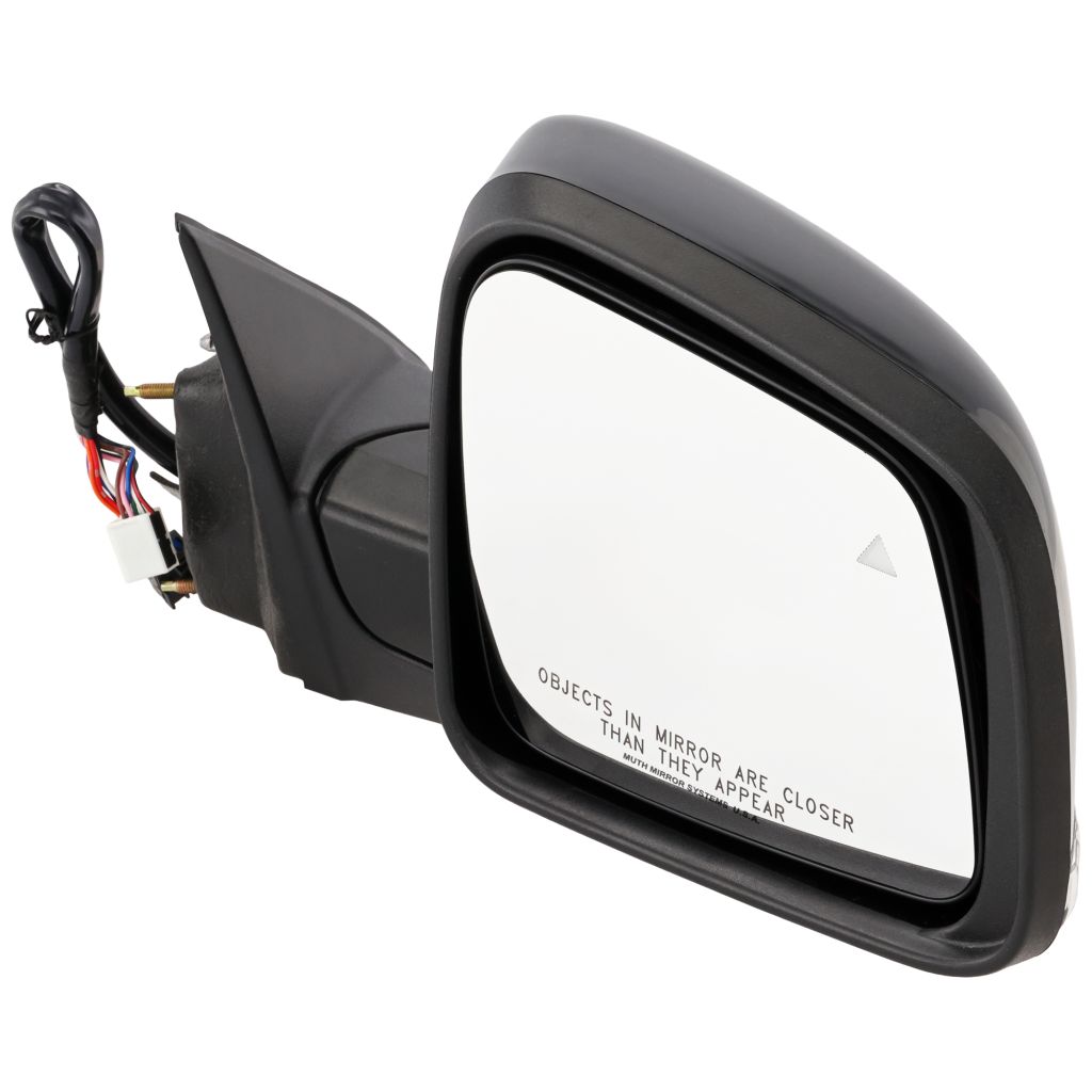 JEEP GRAND CHEROKEE DOOR MIRROR RIGHT (Passenger Side) PWR/HTD/SIGNAL/MEMORY/BLIND DETECT/M-FOLD (PTD CVR)(WO/DIM)(SRT-8 OEM#5SG22TZZAF 2014-2021 PL#CH1321361