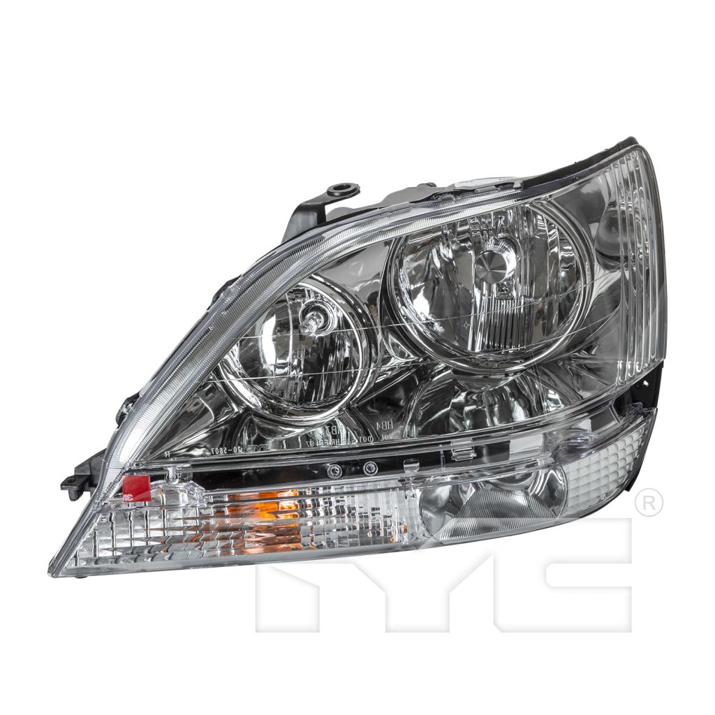 LEXUS RX 300 HEAD LAMP ASSEMBLY LEFT (Driver Side) (HAOGEN)(W/CHR BASE) OEM#8115048080 2001-2003 PL#LX2502104