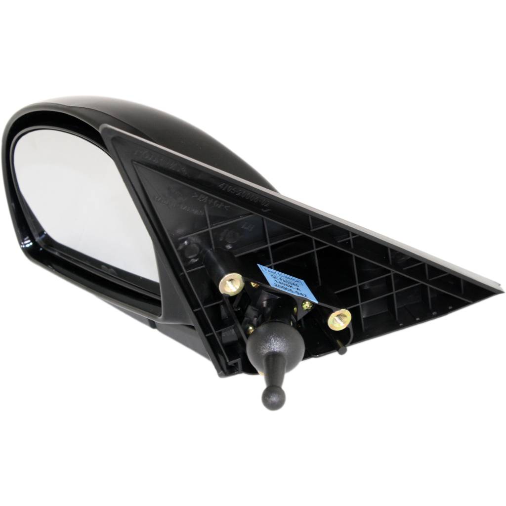 HYUNDAI ACCENT (EXC 06 SEDAN) DOOR MIRROR LEFT (Driver Side) MANUAL REMOTE (SMOOTH) OEM#8761025710 2002-2006 PL#HY1320140