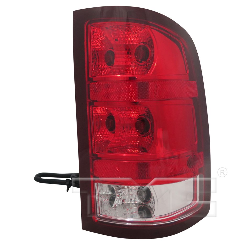 GM TRUCKS & VANS SIERRA/PU 1500 (GMC) TAIL LAMP ASSEMBLY RIGHT (Passenger Side)(EXC DENALI)(3046/3157 BACK UP BULB) OEM#25958485 2007-2013 PL#GM2801208