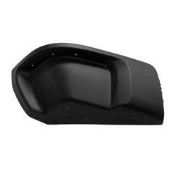 GM TRUCKS & VANS COLORADO (CHEVY) REAR BUMPER END INSERT LEFT (Driver Side) TXT-BLACK (ZR2)(PLASTIC CORNER) OEM#84108166 2015-2022 PL#GM1138104
